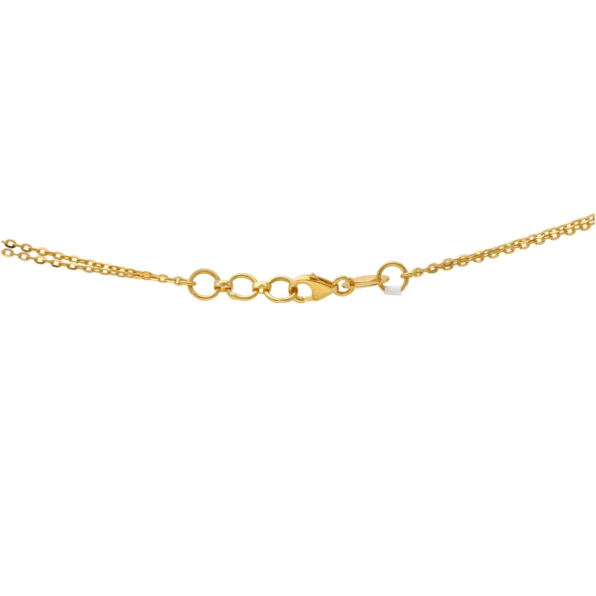 22K Multi-Tone Gold Beaded Chain (24.2gm)