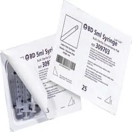 Becton Dickinson Luer-Lok Syringe Convenience Pack 30mL, Sterile, Single Use - Case of 120