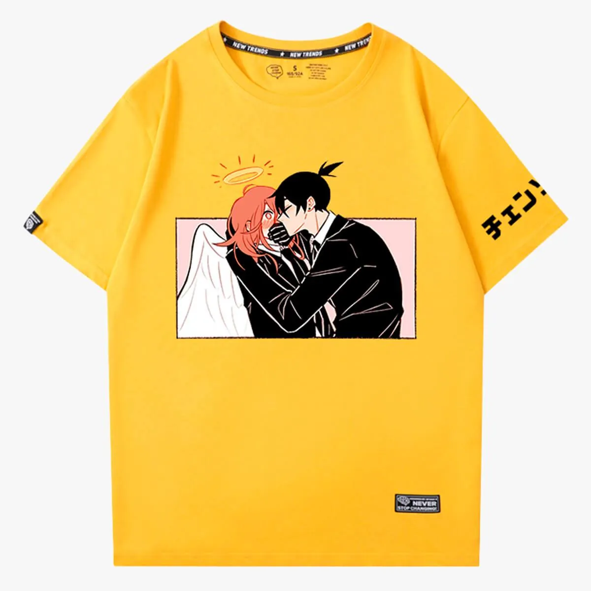 benpaolv Chainsaw Man Akiangel Aki Kissing Angel T-Shirt