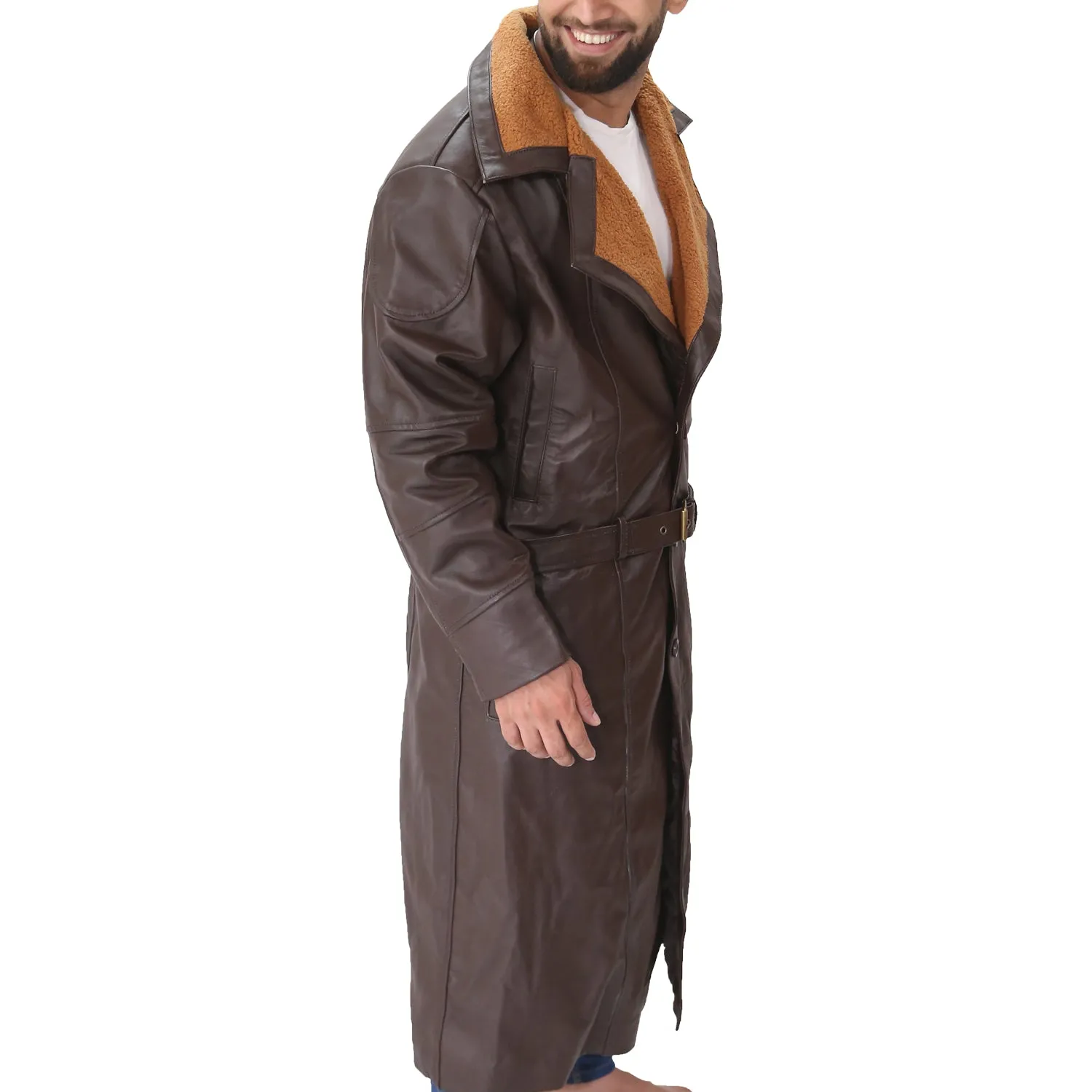 Blade Runner 2049 Ryan Gosling Brown Trench Coat