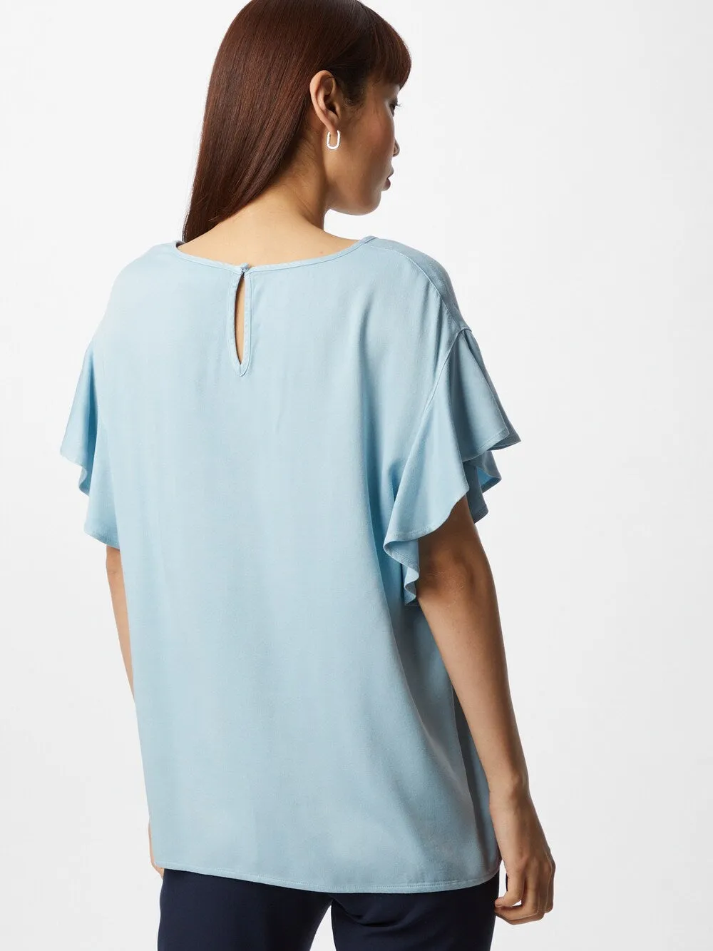 Blouse VILA FANZA, light blue