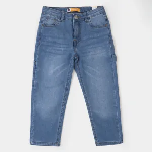 Boys Pant Denim Looped | LT.Blue