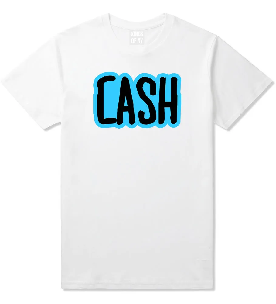 Cash Money Blue Style Boys Kids T-Shirt