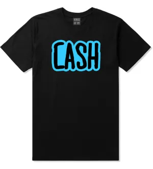 Cash Money Blue Style Boys Kids T-Shirt