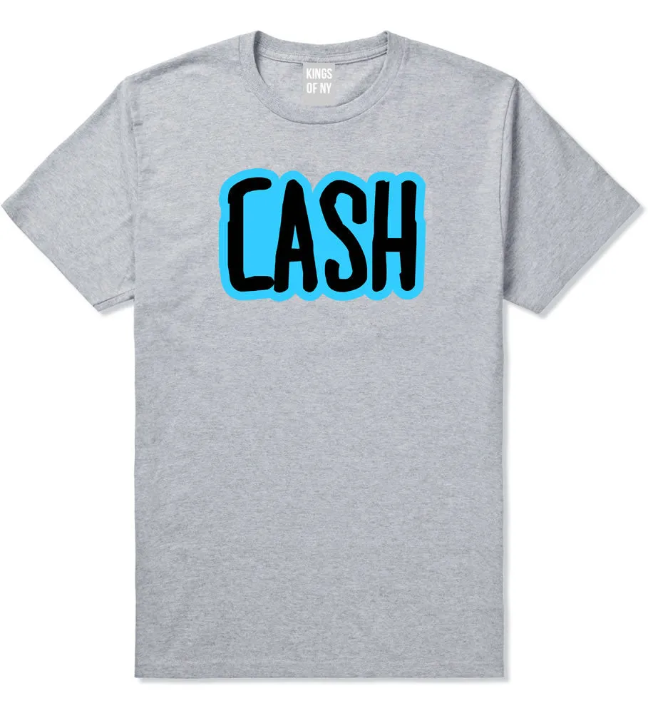 Cash Money Blue Style Boys Kids T-Shirt