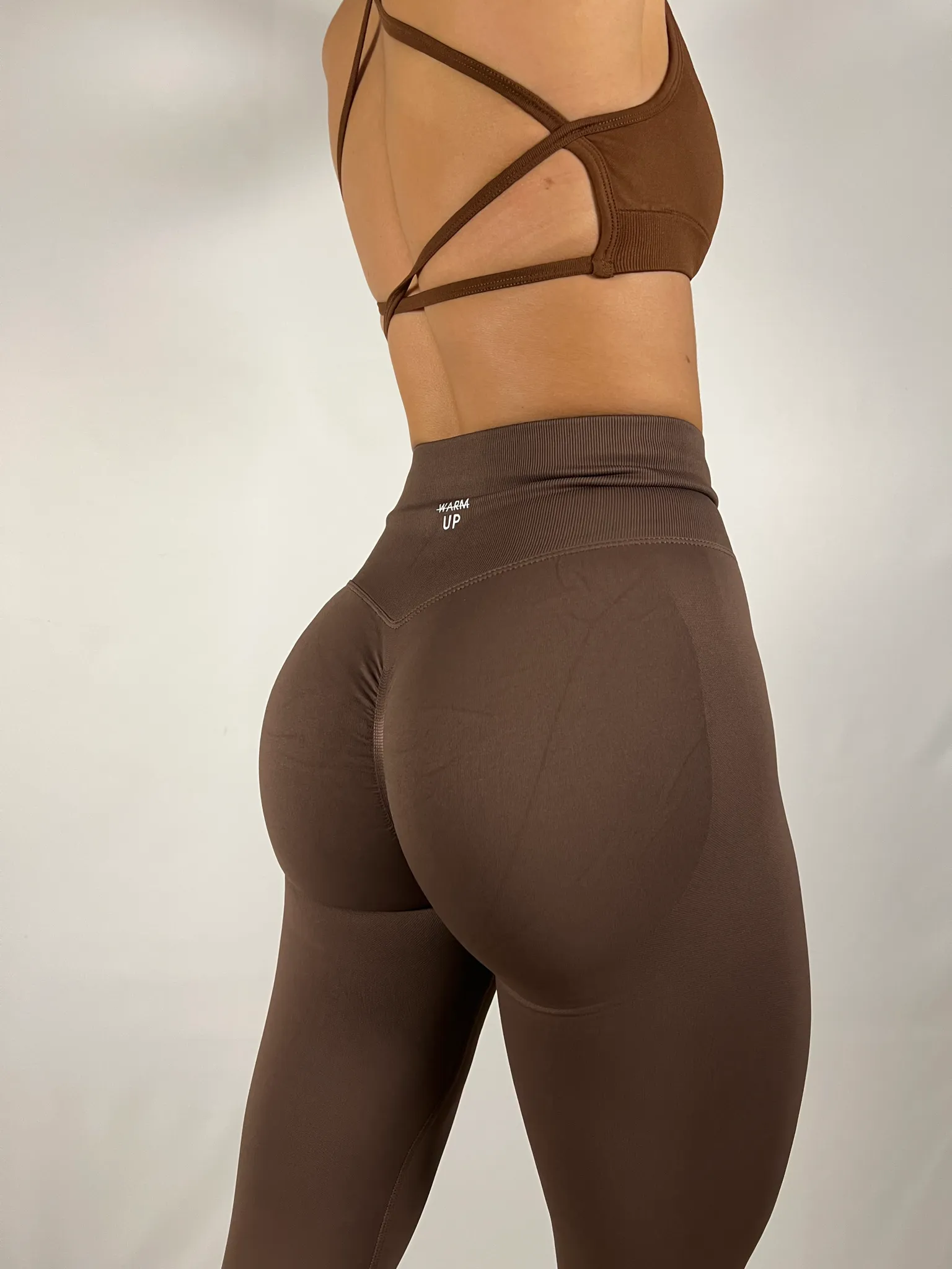 Chestnut Brown Define Leggings