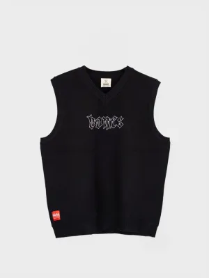 Club Steeze Knit Vest - Black