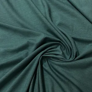 Dusty Hunter Cotton/Spandex Jersey Fabric - 200 GSM