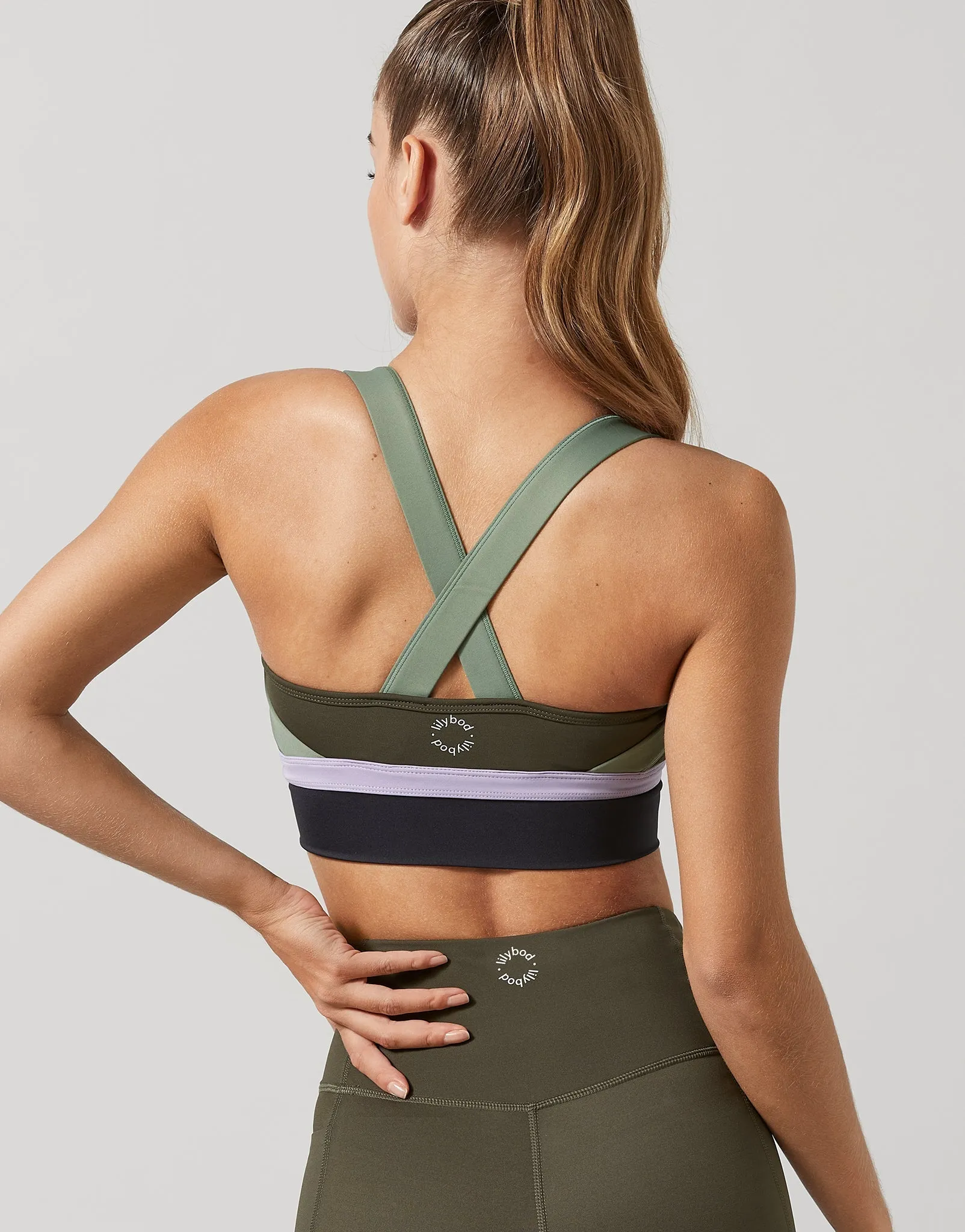 Empire Sports Bra in Olive