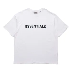 Fear of God Essentials SS20 Graphic White T-Shirt, white