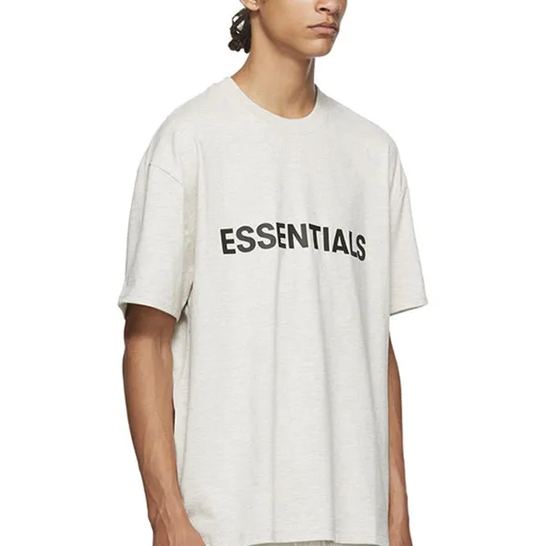 Fear of God Essentials SS20 Graphic White T-Shirt, white