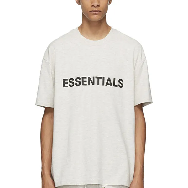 Fear of God Essentials SS20 Graphic White T-Shirt, white