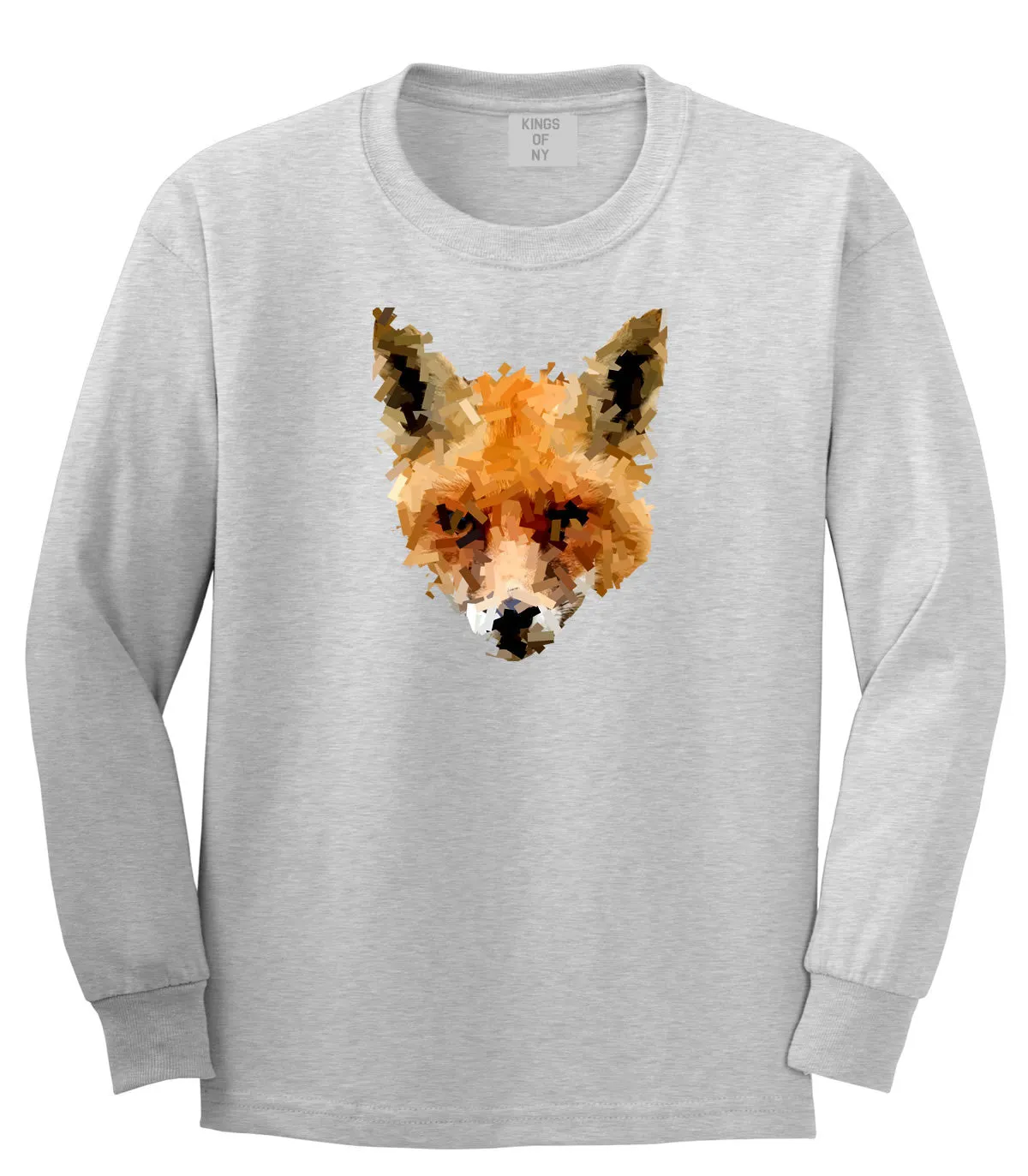 Fox Artwork Long Sleeve T-Shirt