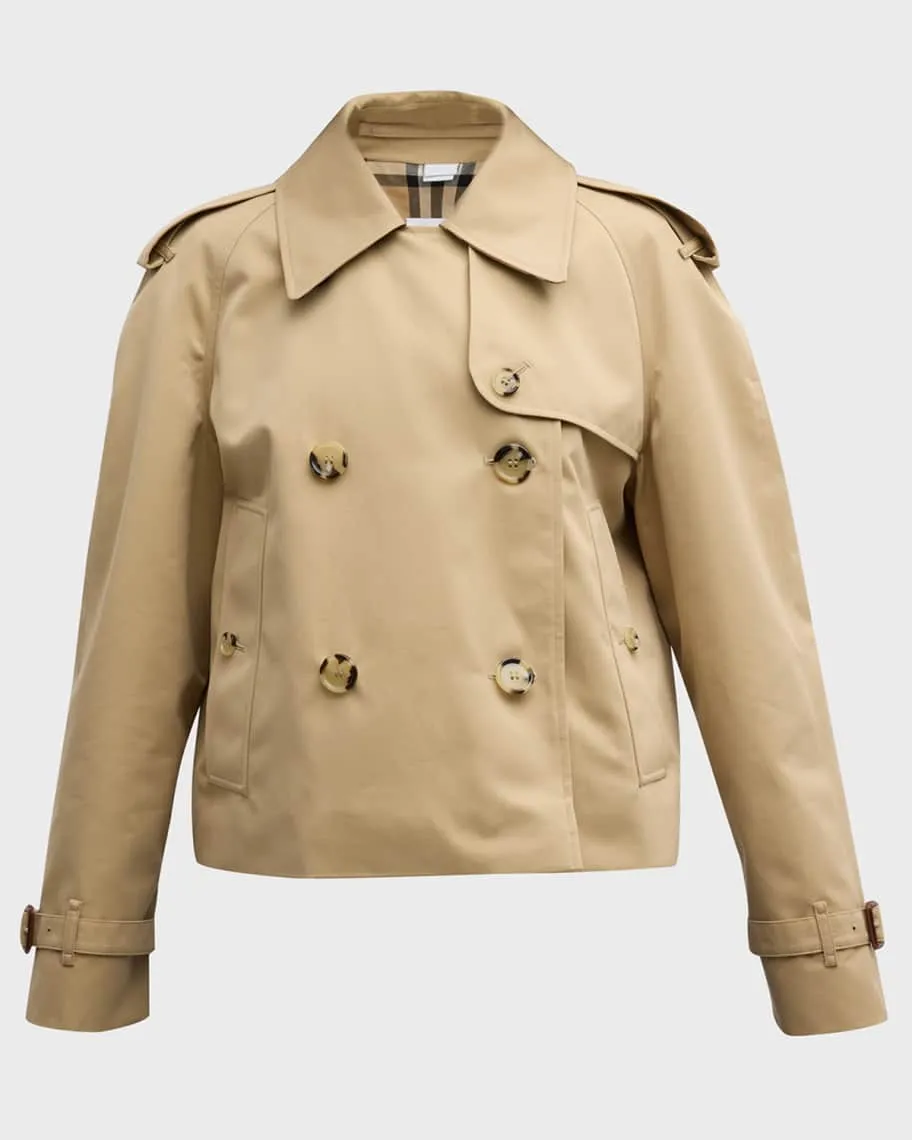 Haltye Burberry short trench coat