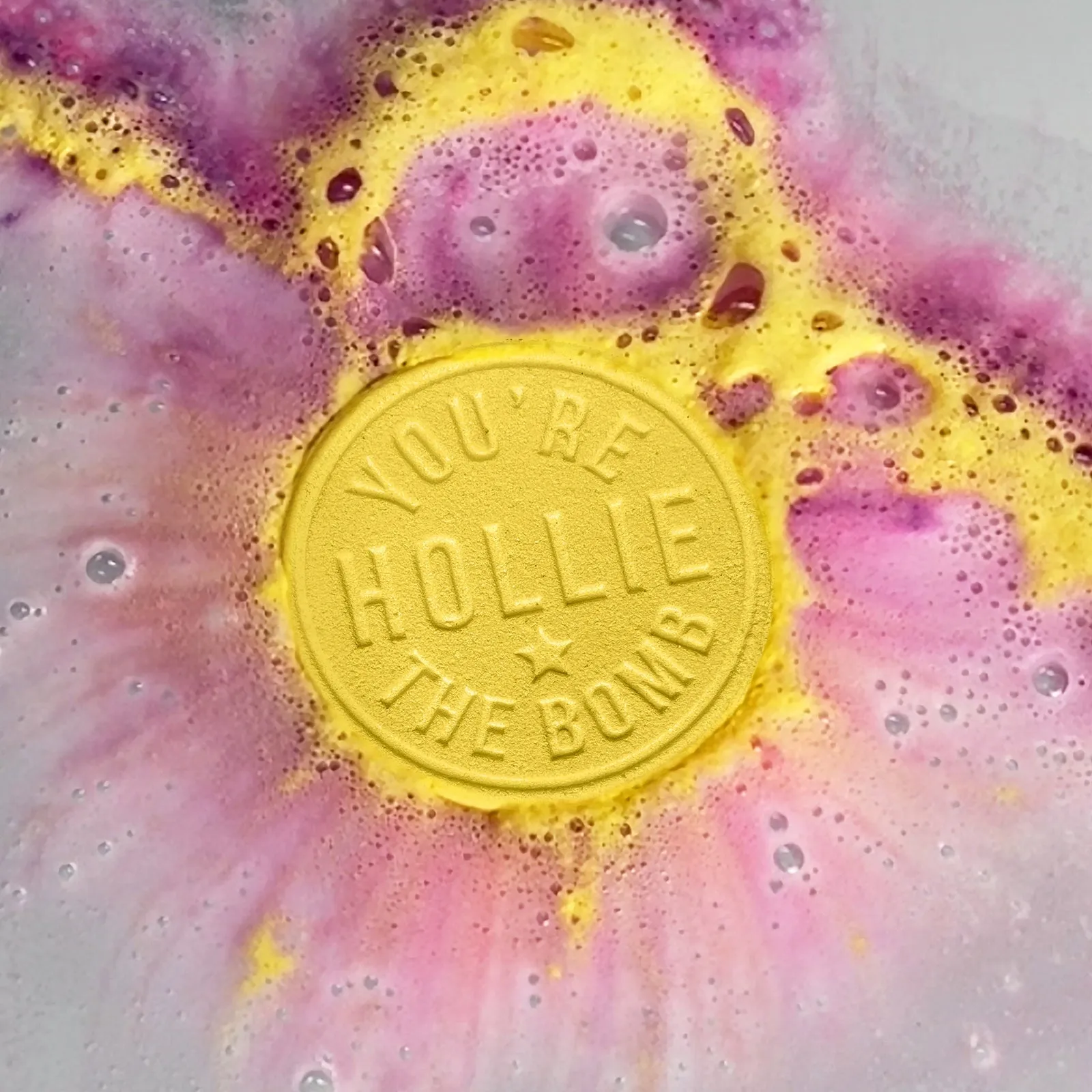 H&H Personalised Scented Bath Bombs - SPECIAL FRIEND M