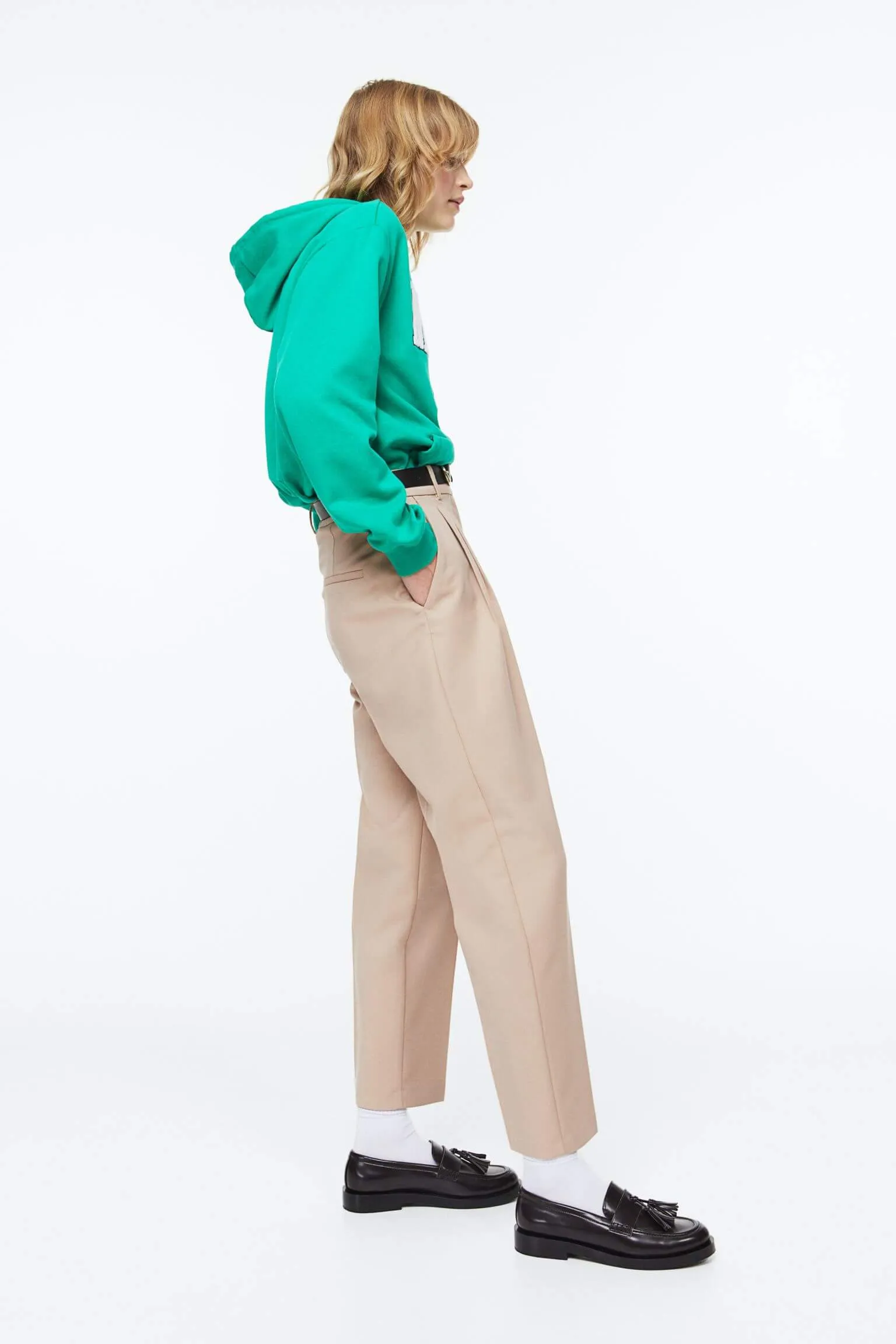 H&M Ankle-length trousers, beige