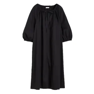 H&M Drawstring-detail dress, black