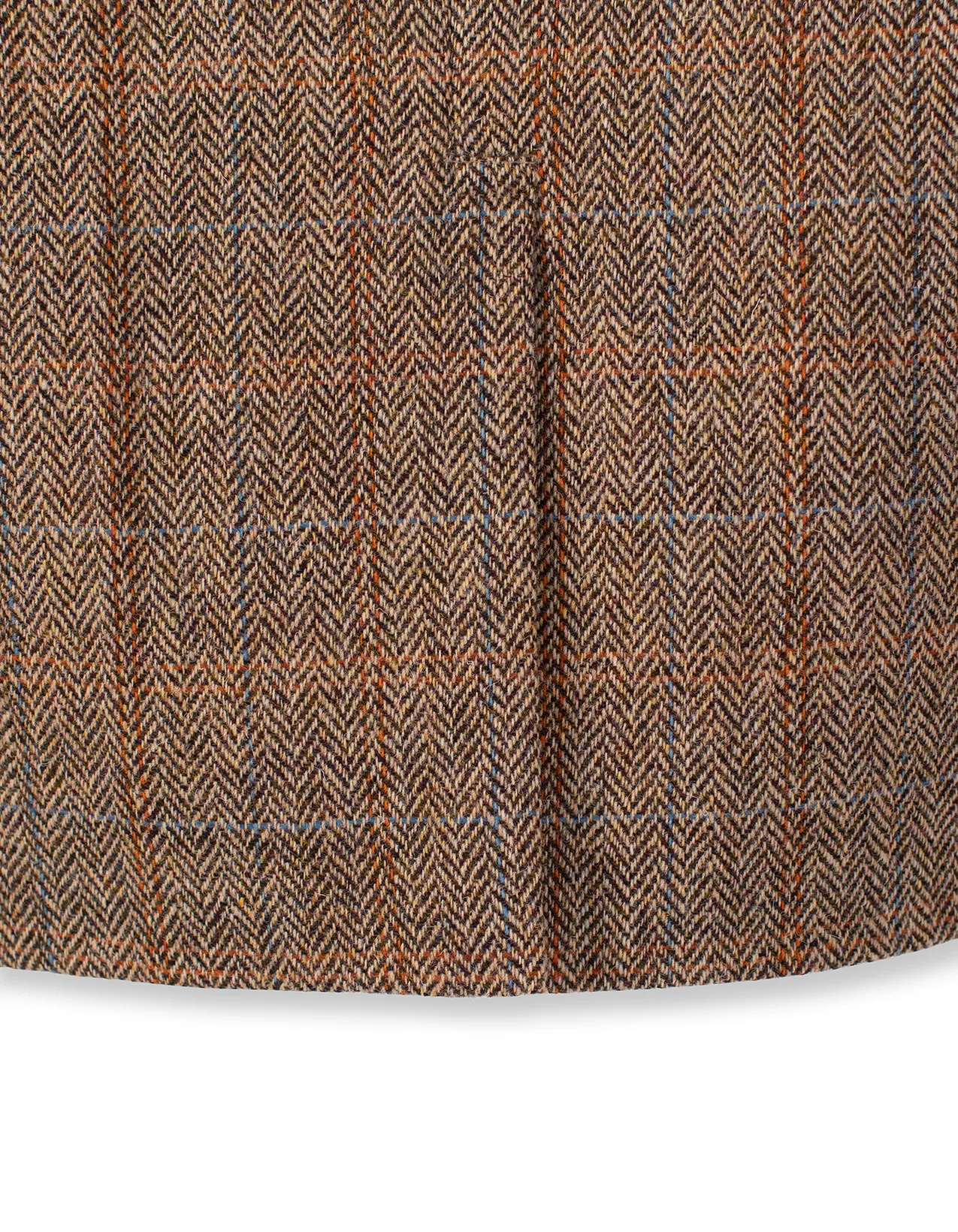 HARRIS TWEED TAN WINDOWPANE SPORT COAT - CLASSIC FIT