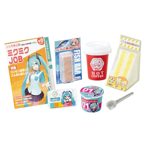 Hatsune Miku Convenience Store Re-Ment Miniature Doll Furniture