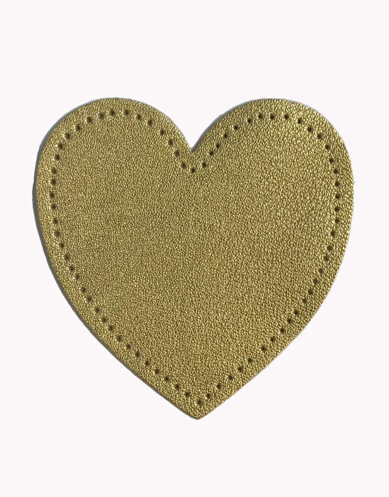 Heart Shaped Elbow Patch, Various Colours, Britney Pompadour