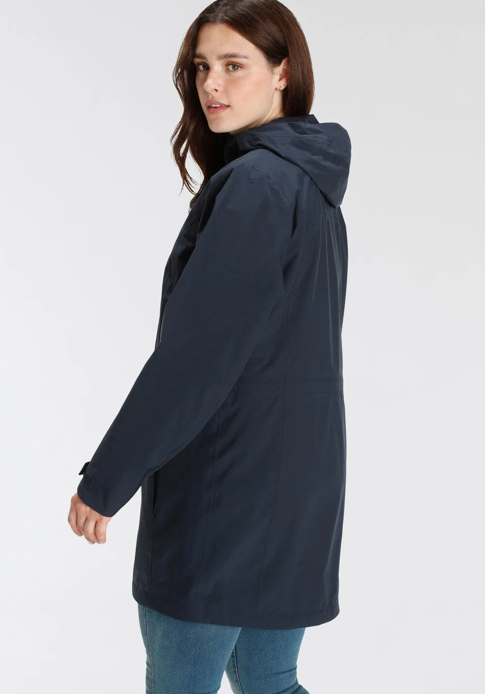 JACK WOLFSKIN raincoat, navy