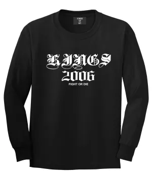 Kings 2006 Old English logo Long Sleeve T-Shirt