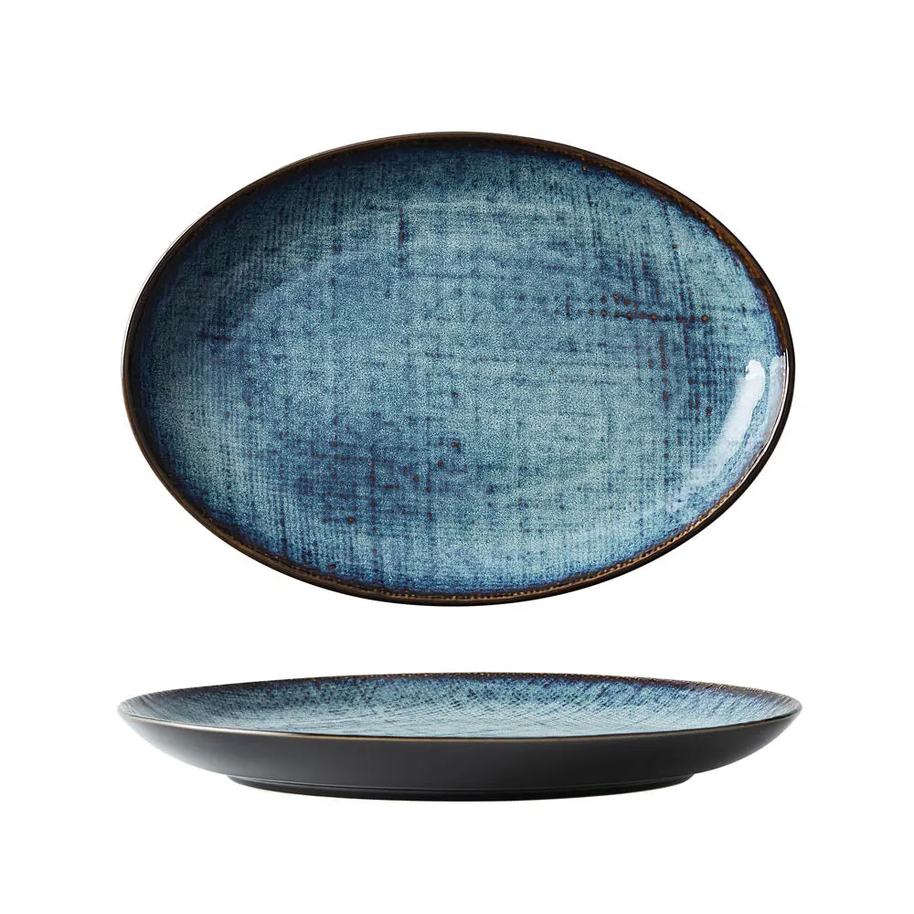 Knit - Oval Plate