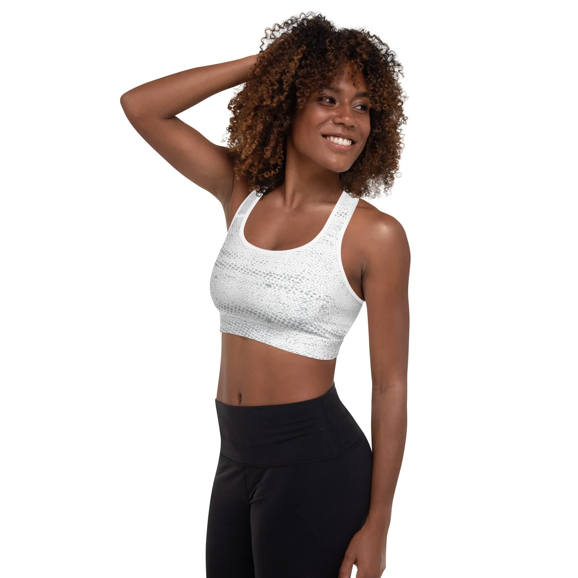 Life League Gear - ADAPT - Cloud White - Padded Sports Bra