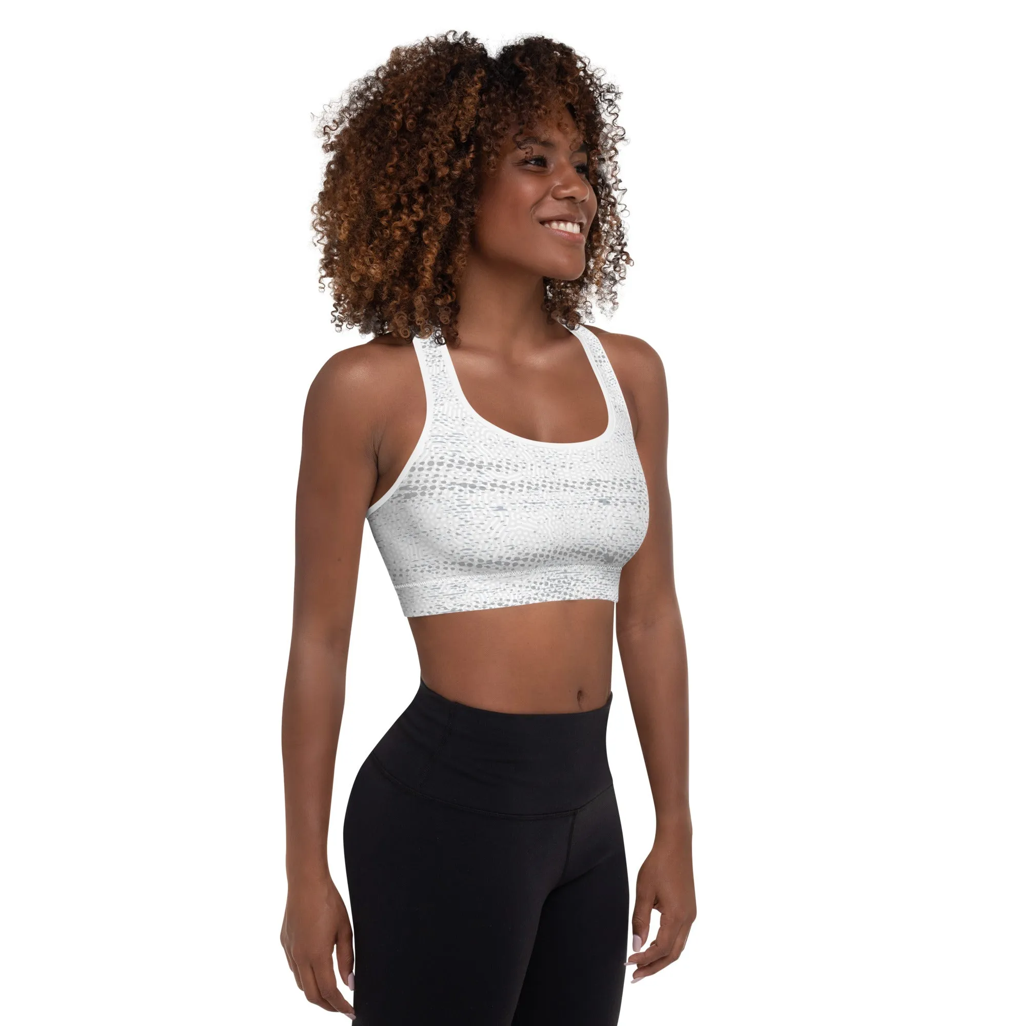 Life League Gear - ADAPT - Cloud White - Padded Sports Bra