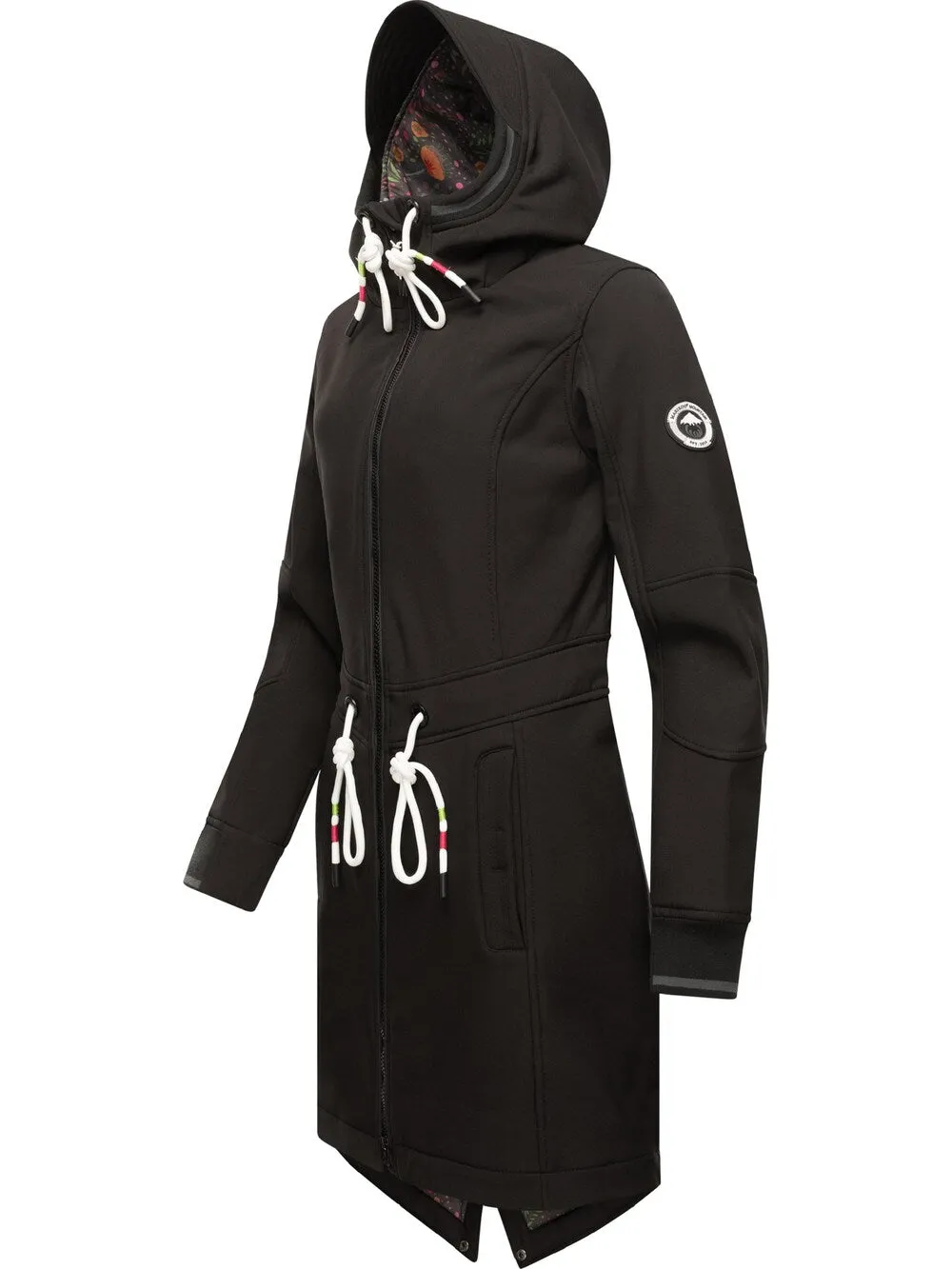 Marikoo Mount Furnica raincoat, black