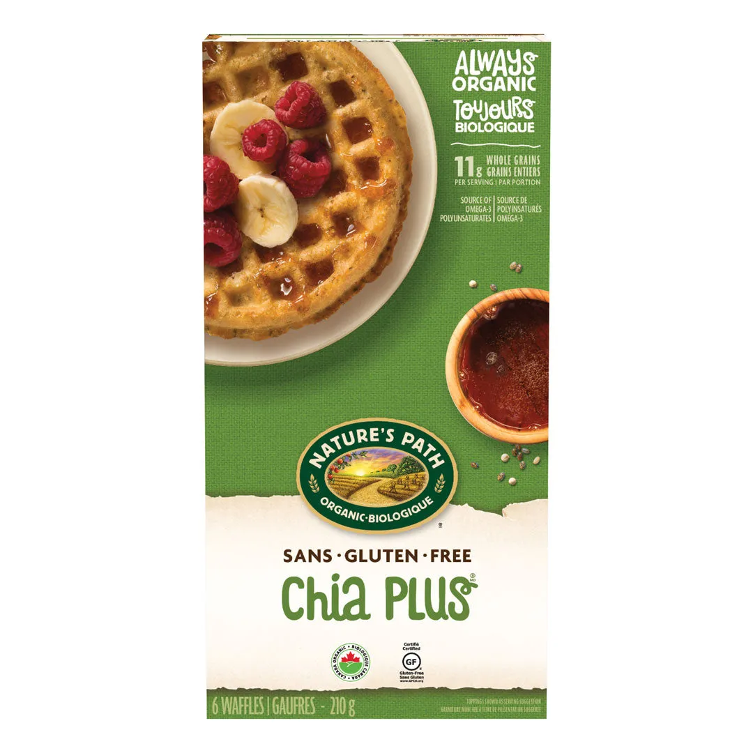 Nature's Path Waffles - Chia Plus (210g)