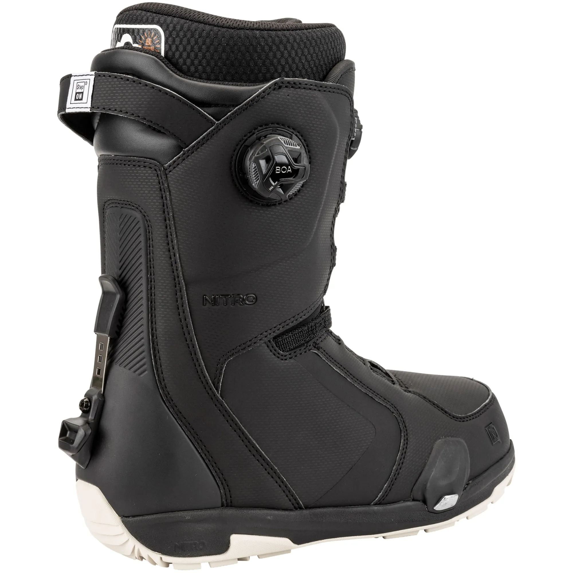 Nitro Darkseid Step On BOA Mens Snowboard Boots