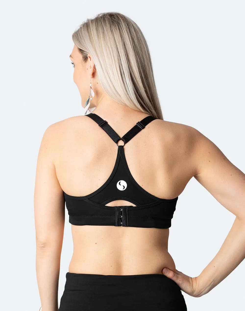 Non BF - High Impact Sports Bra Black