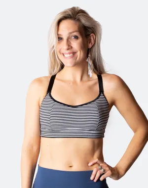 Non BF - High Impact Sports Bra Stripe