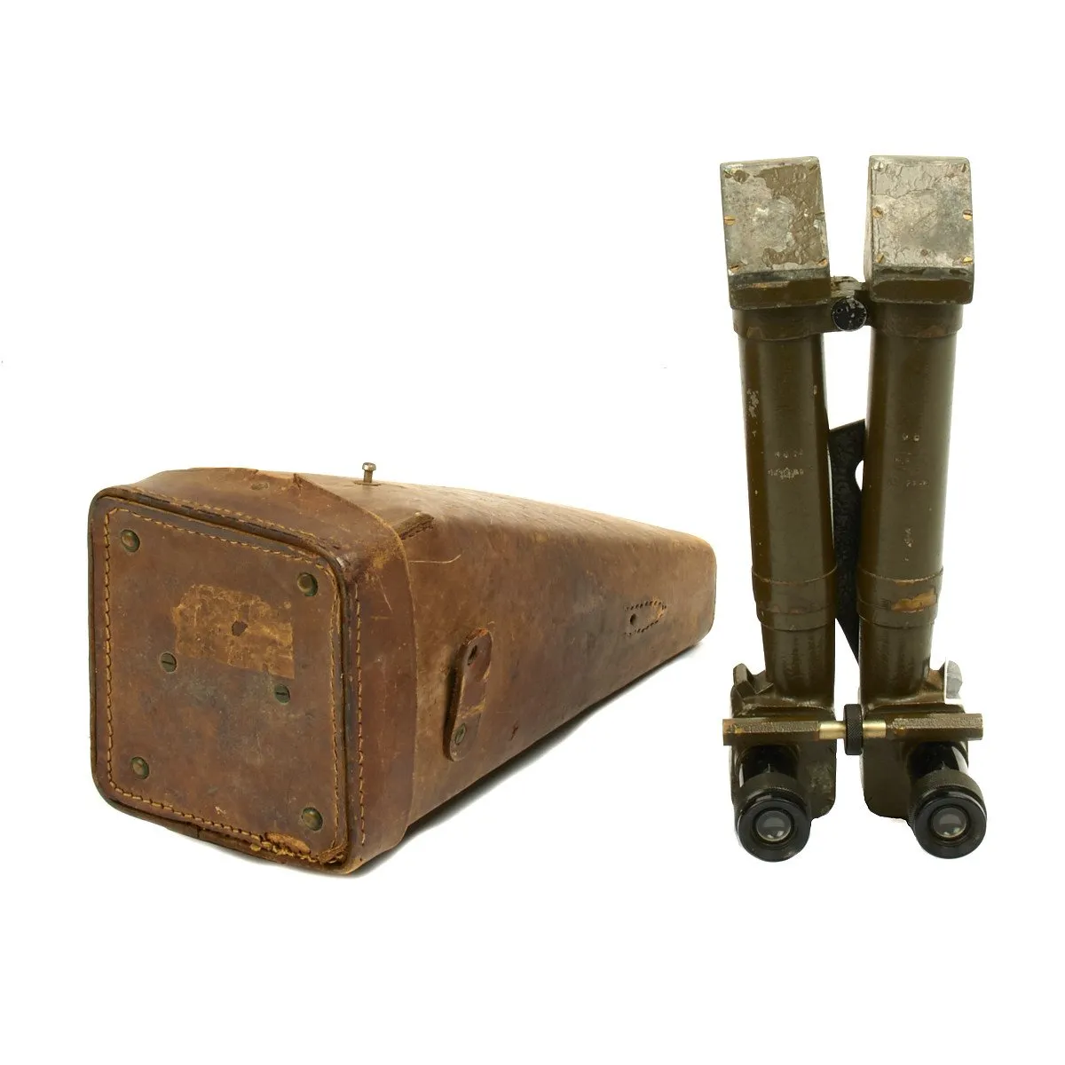 Original French WWI Rabbit Ears Trench Binoculars Periscope