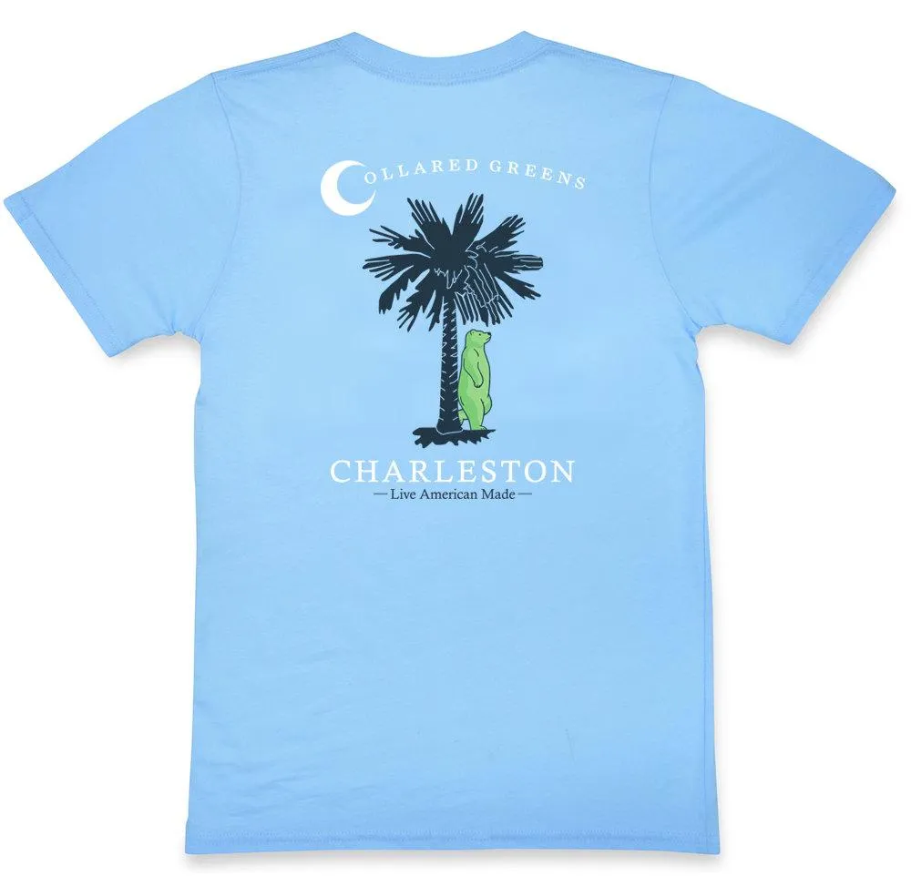 Palmetto Bear: Short Sleeve T-Shirt - Carolina