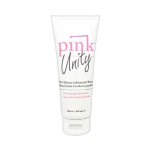 Pink Unity Hybrid Silicone Lubricant For Women 3.3 Ounce Tube