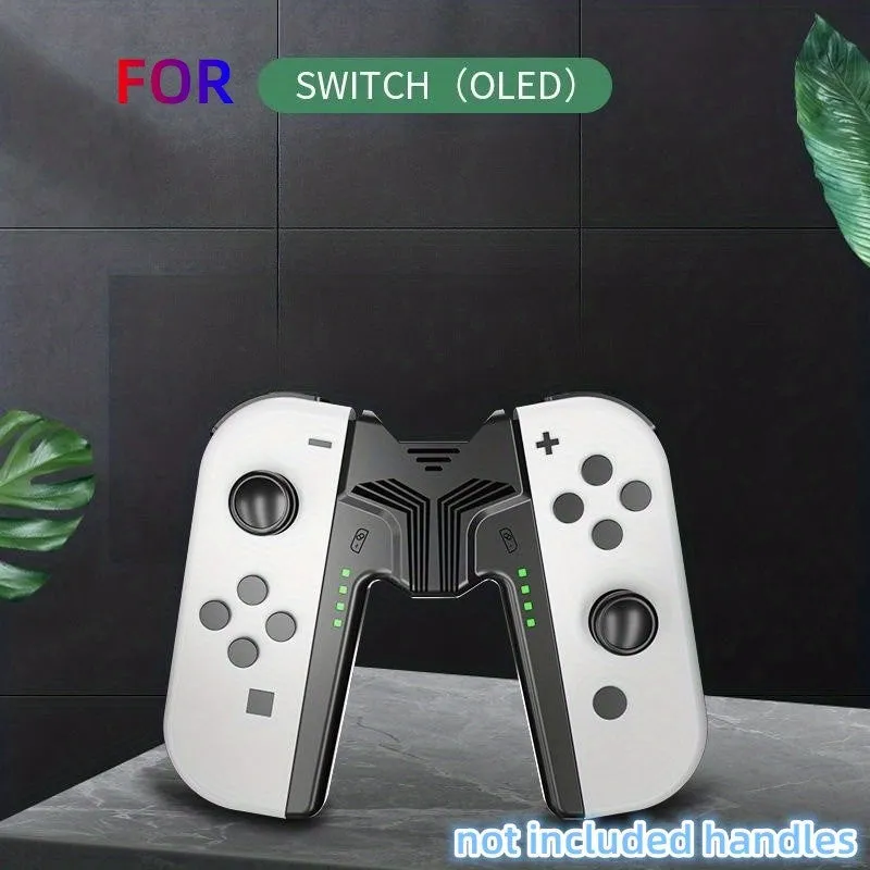 Portable Side Charging Grip for Switch OLED Ultimate Convenience for Gaming on the Go