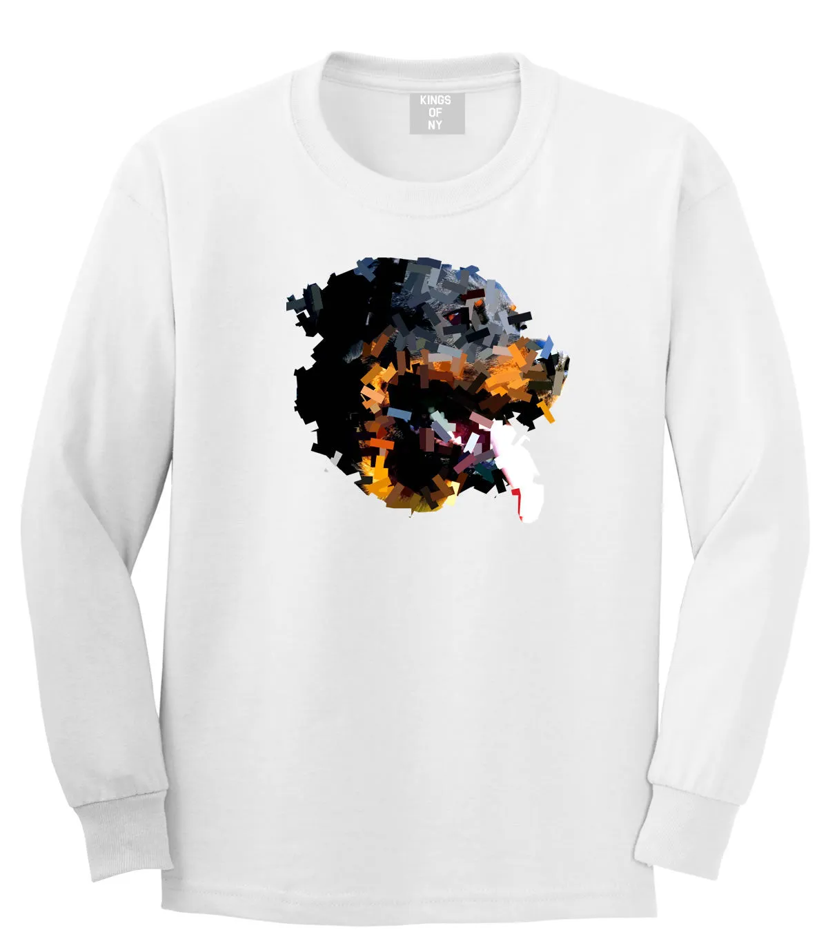 Rottweiler Artwork Dog Long Sleeve T-Shirt