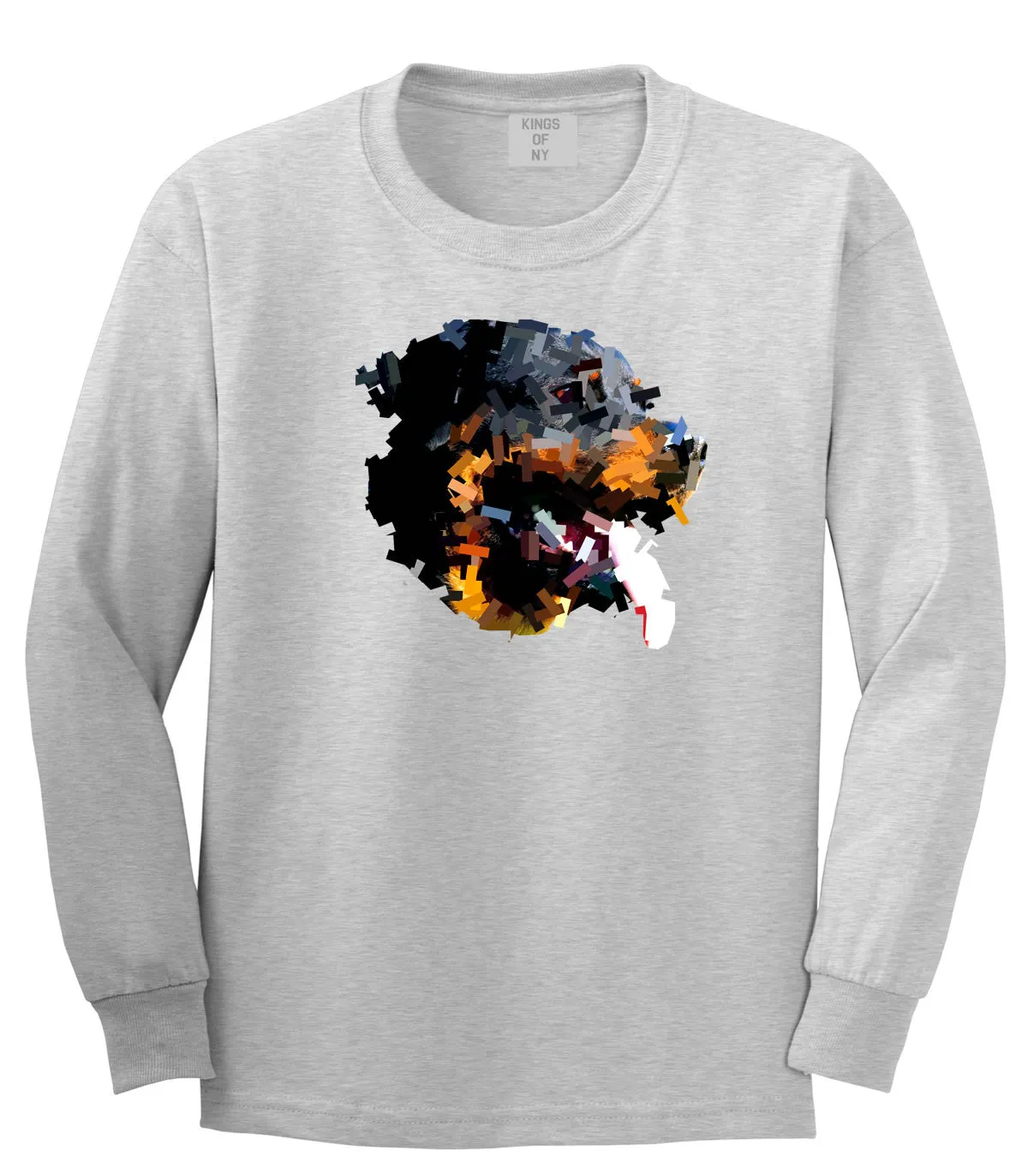 Rottweiler Artwork Dog Long Sleeve T-Shirt