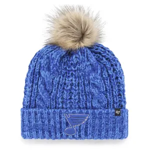 ST. LOUIS BLUES 47' LADIES TONAL MEEKO POM KNIT HAT - ROYAL