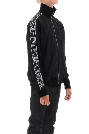 Techno Versace Allover Track Sweatshirt