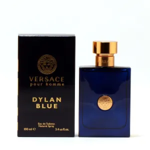 VERSACE DYLAN BLUE POUR HOMME EDT SPRAY 3.4 OZ