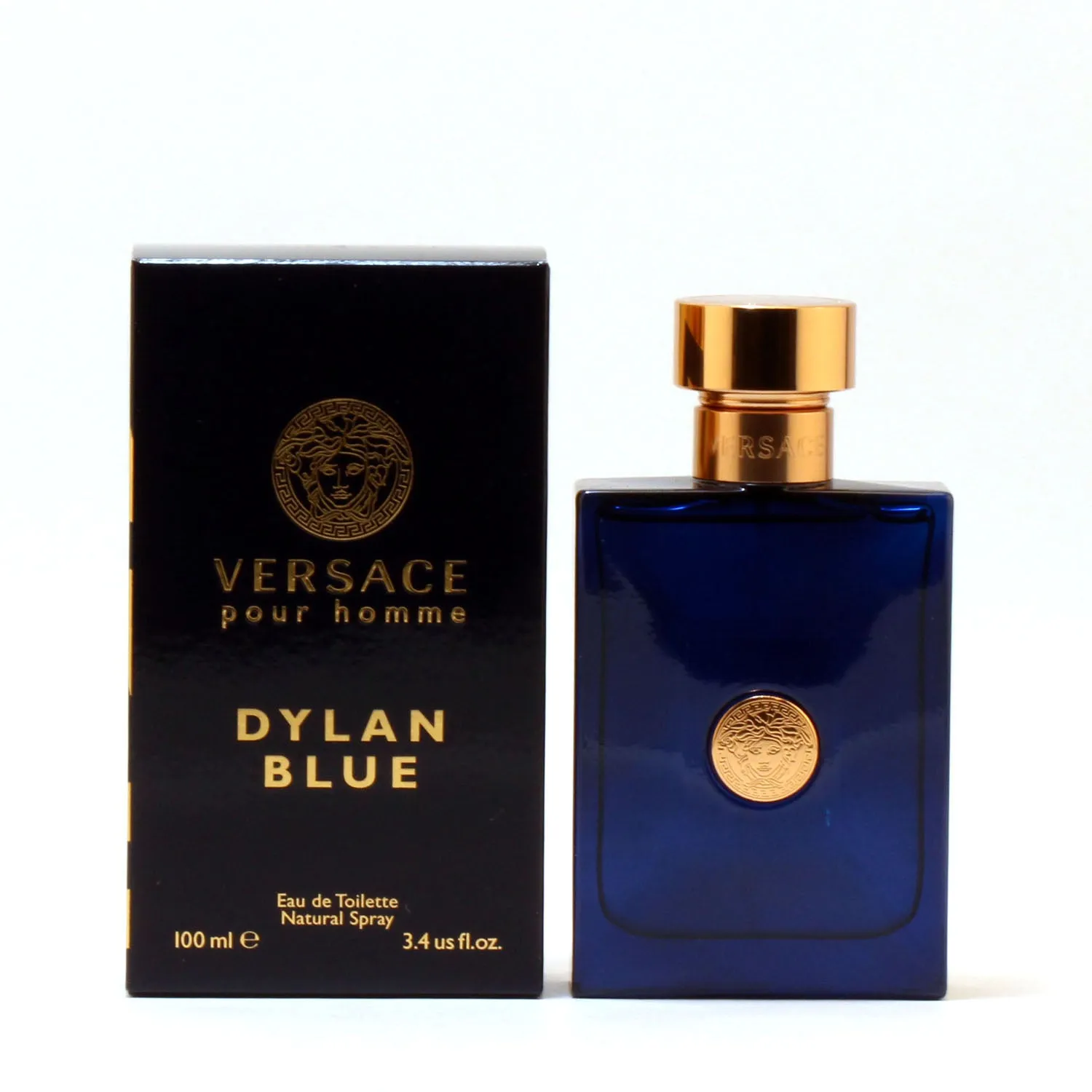 VERSACE DYLAN BLUE POUR HOMME EDT SPRAY 3.4 OZ