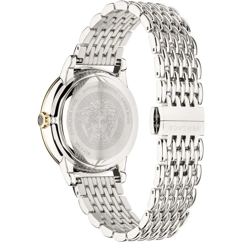 Versace Medusa Icon Ladies Silver Watch VEZ200321