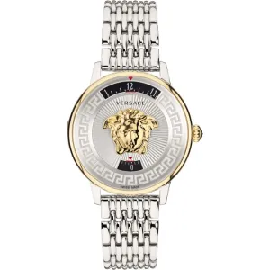 Versace Medusa Icon Ladies Silver Watch VEZ200321