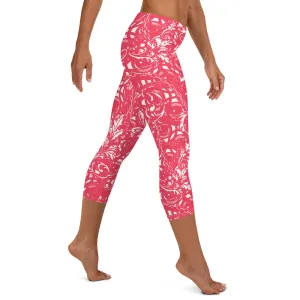 VersacEYEZ Pink Capri Leggings