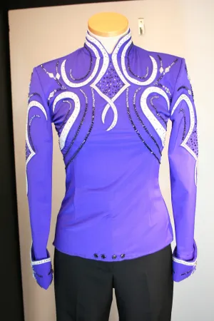 Zodiac Purple Horsemanship Outfit, Ladies S 1534ABCD